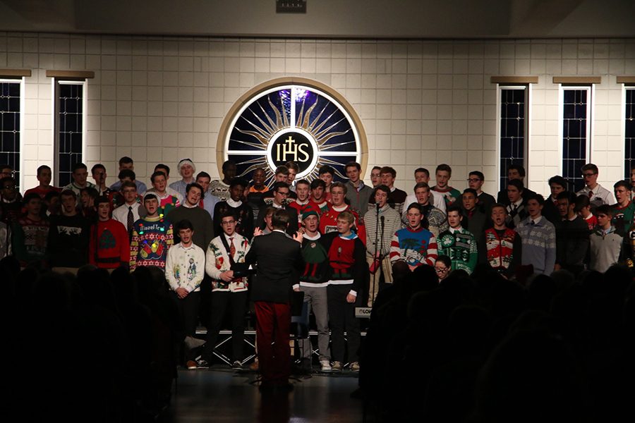 PHOTOS: Creighton Prep Mens Choir Christmas Choir