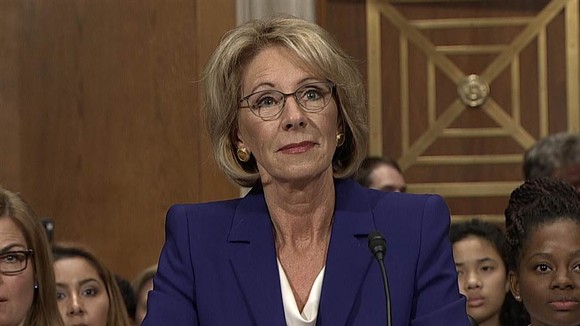 DeVos Unqualified for Position