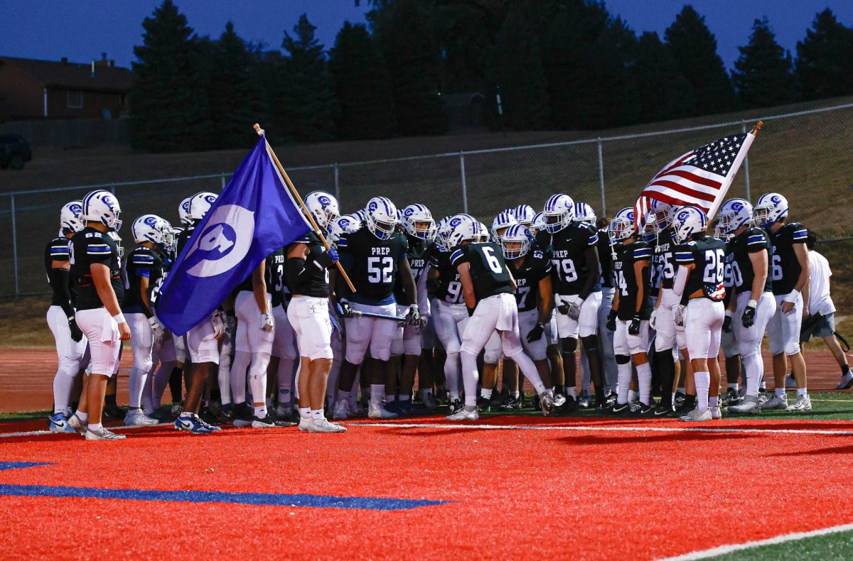 Quarterback Tony Coniglio Hypes Up the Junior Jays Before Playing Westside.